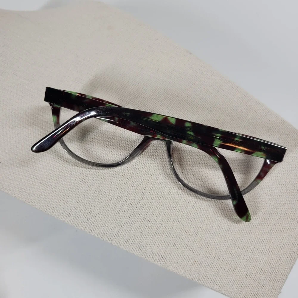 BUM EQUIPMENT Magical Marine Cat Eye‎ Eyeglass Frames 52-16-135 Green